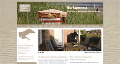 Desktop Screenshot of borkumnest.de