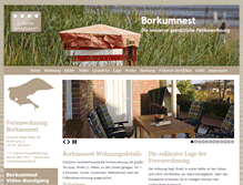 Tablet Screenshot of borkumnest.de